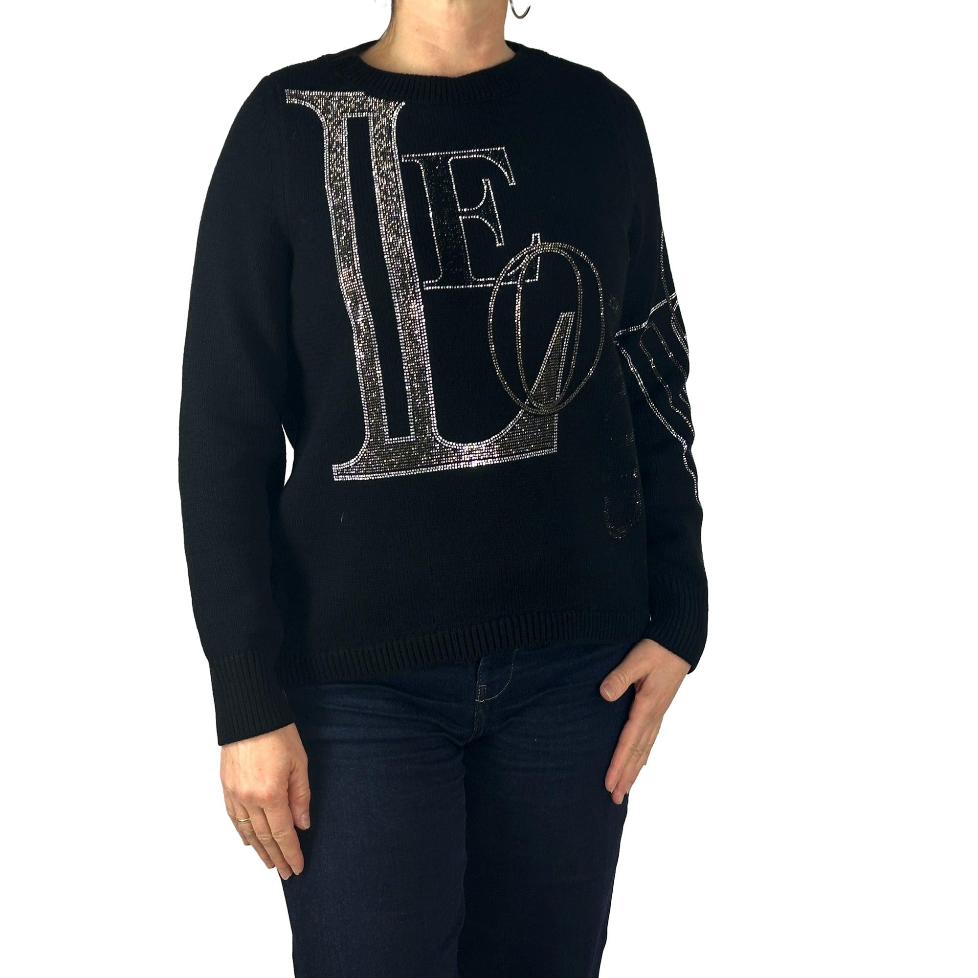 Pullover mit Strass. Mode von Monari. Seidel Moden Onlineshop