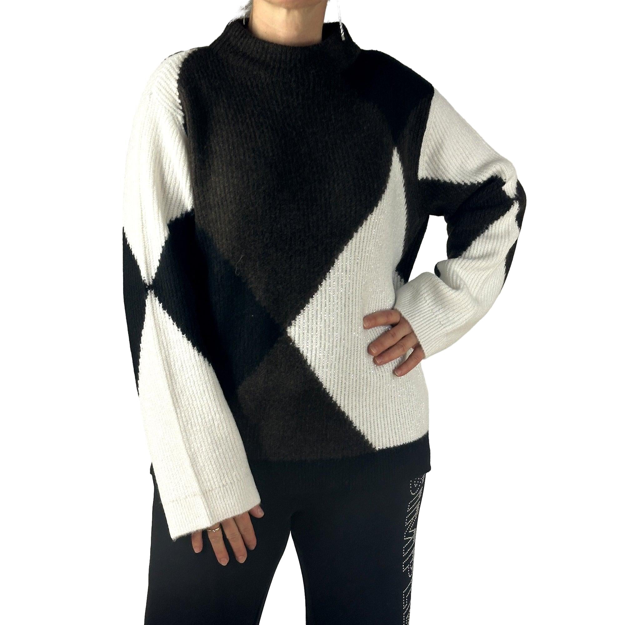 Pullover mit Strass. Mode von Monari. Seidel Moden Onlineshop