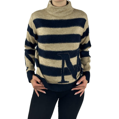 Pullover mit Streifen. Mode von Monari. Seidel Moden Onlineshop