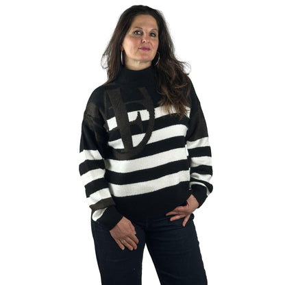 Pullover mit Streifen. Mode von Monari. Seidel Moden Onlineshop