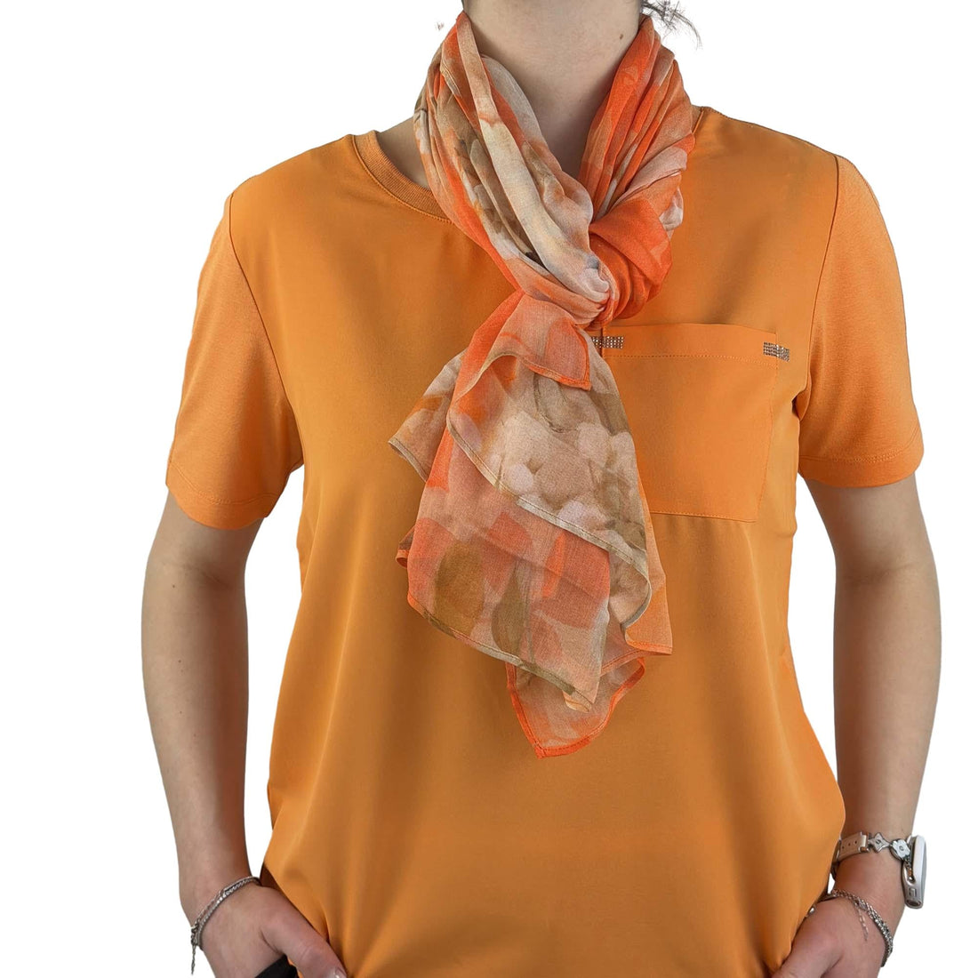 Schal mit floralem Muster - Mode von Monari