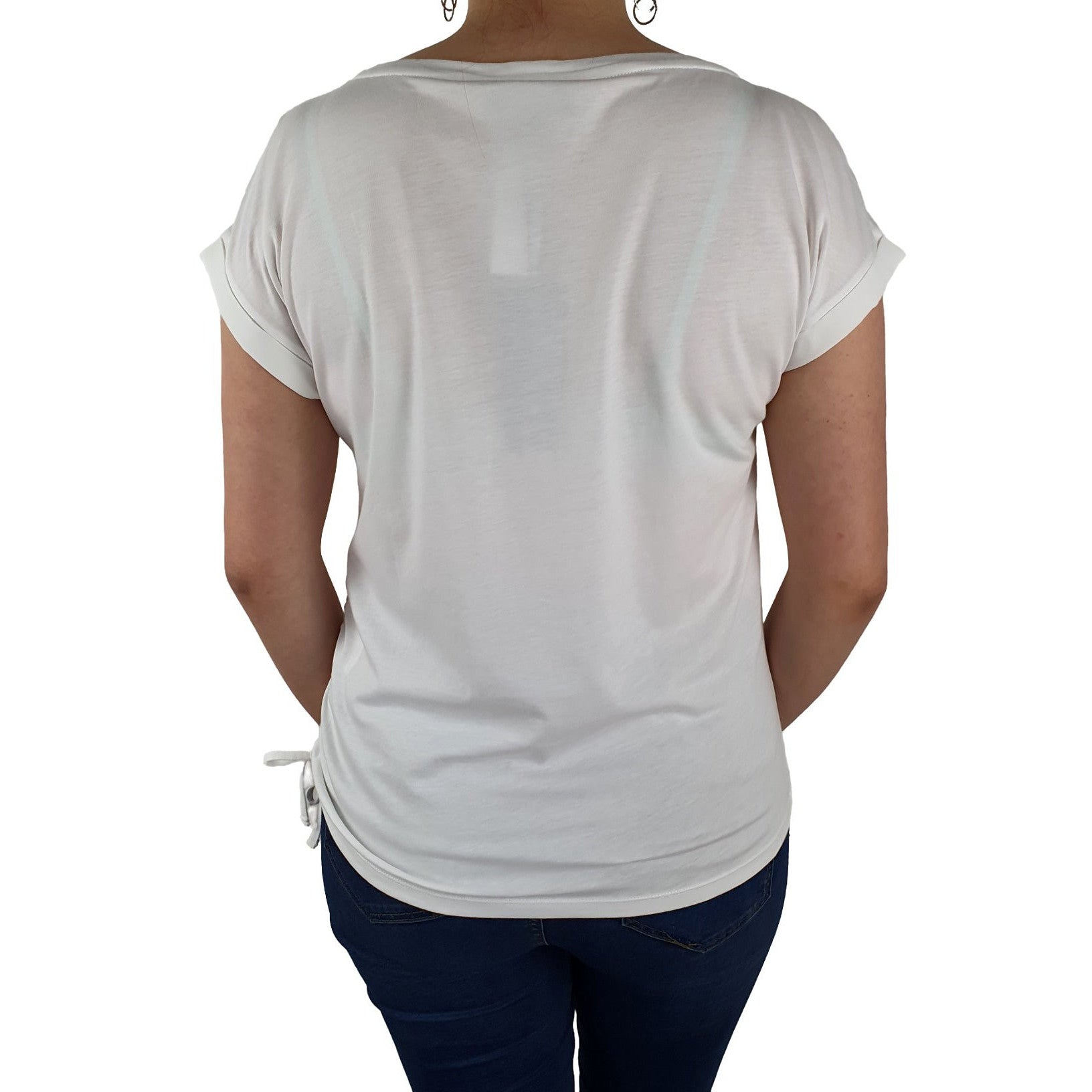 Schluse mit seitlicher Raffung. Mode von Monari. Seidel Moden Onlineshop
