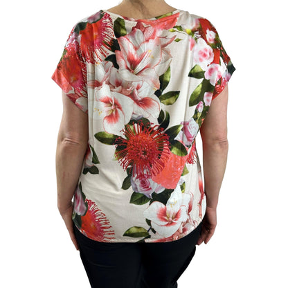 Shirt mit floralem Print. Mode von Monari. Seidel Moden Onlineshop