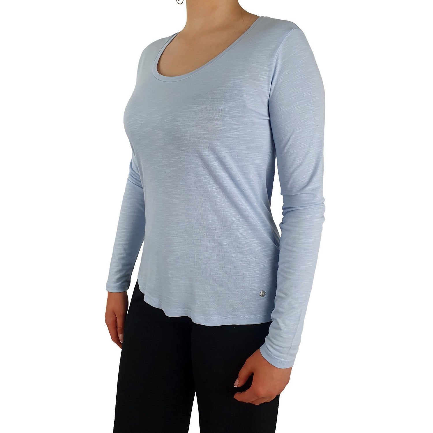 Langarm Shirt, gerade geschnitten. Mode von Monari. Seidel Moden Onlineshop