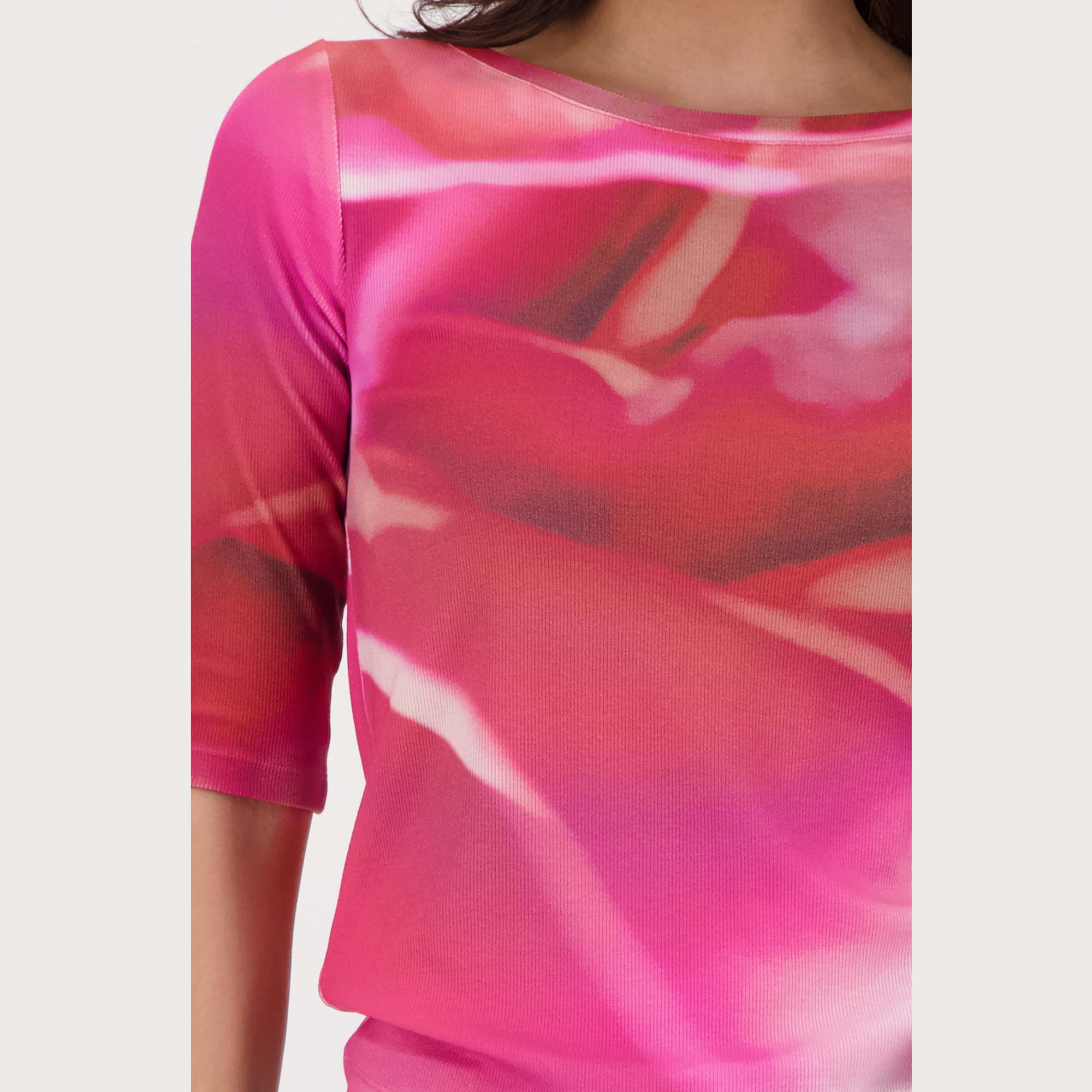 Shirt mit Allover - Print - Mode von Monari