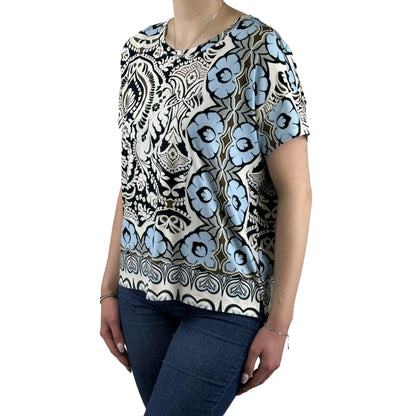 Shirt mit Allover Print. Mode von Monari. Seidel Moden Onlineshop