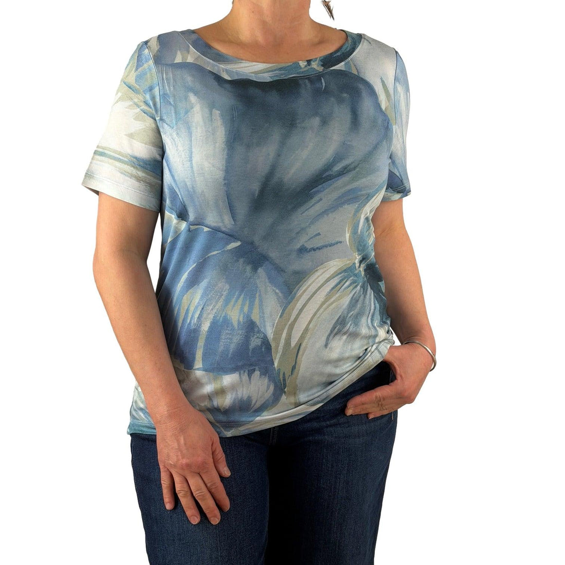 Shirt mit Allover - Print - Mode von Monari