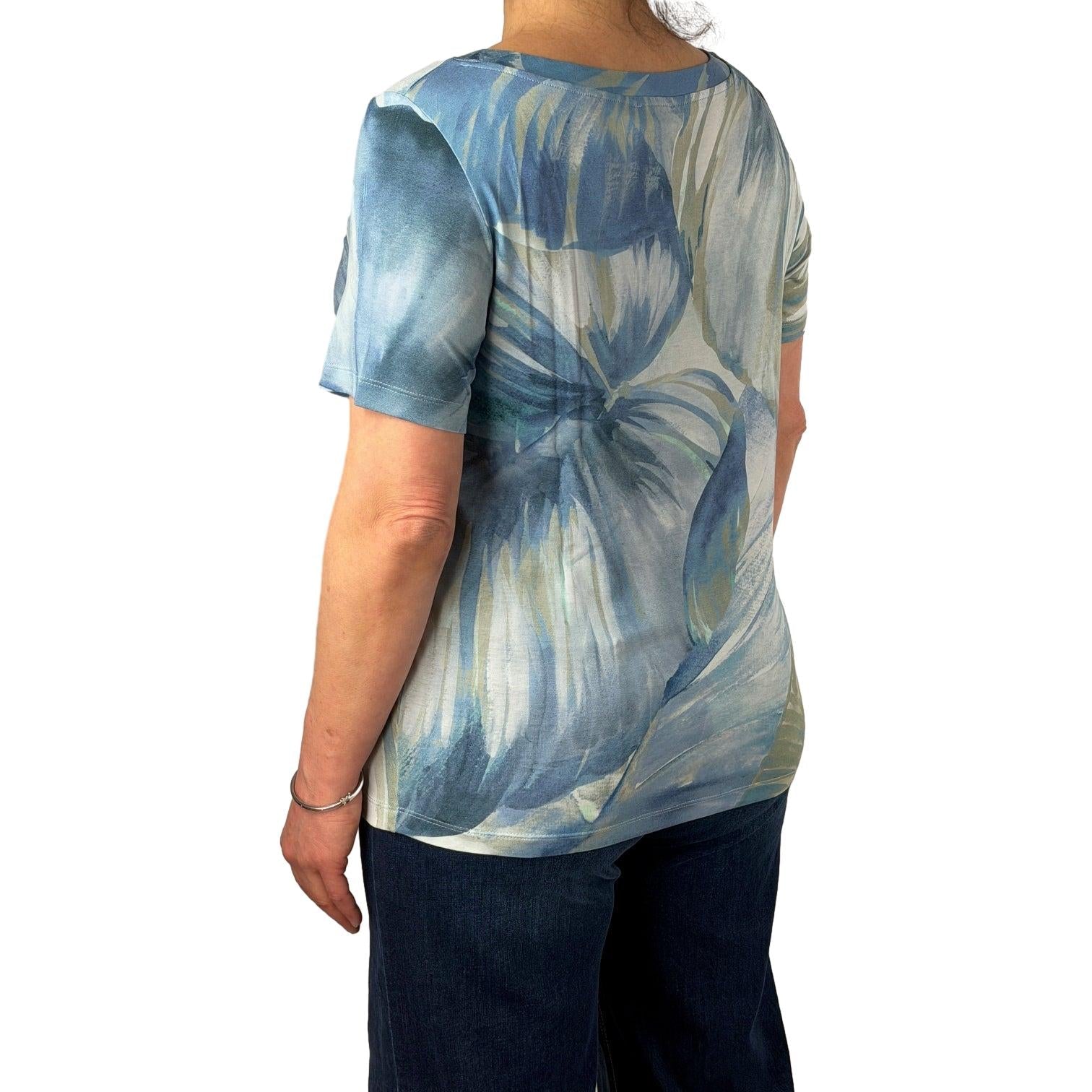 Shirt mit Allover - Print - Mode von Monari