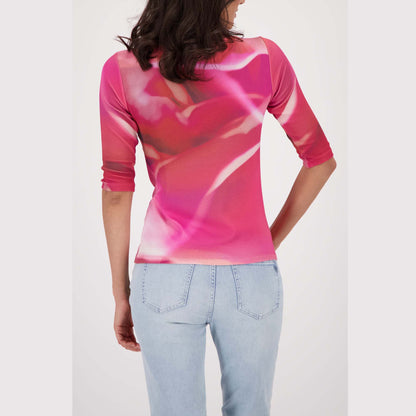 Shirt mit Allover - Print - Mode von Monari