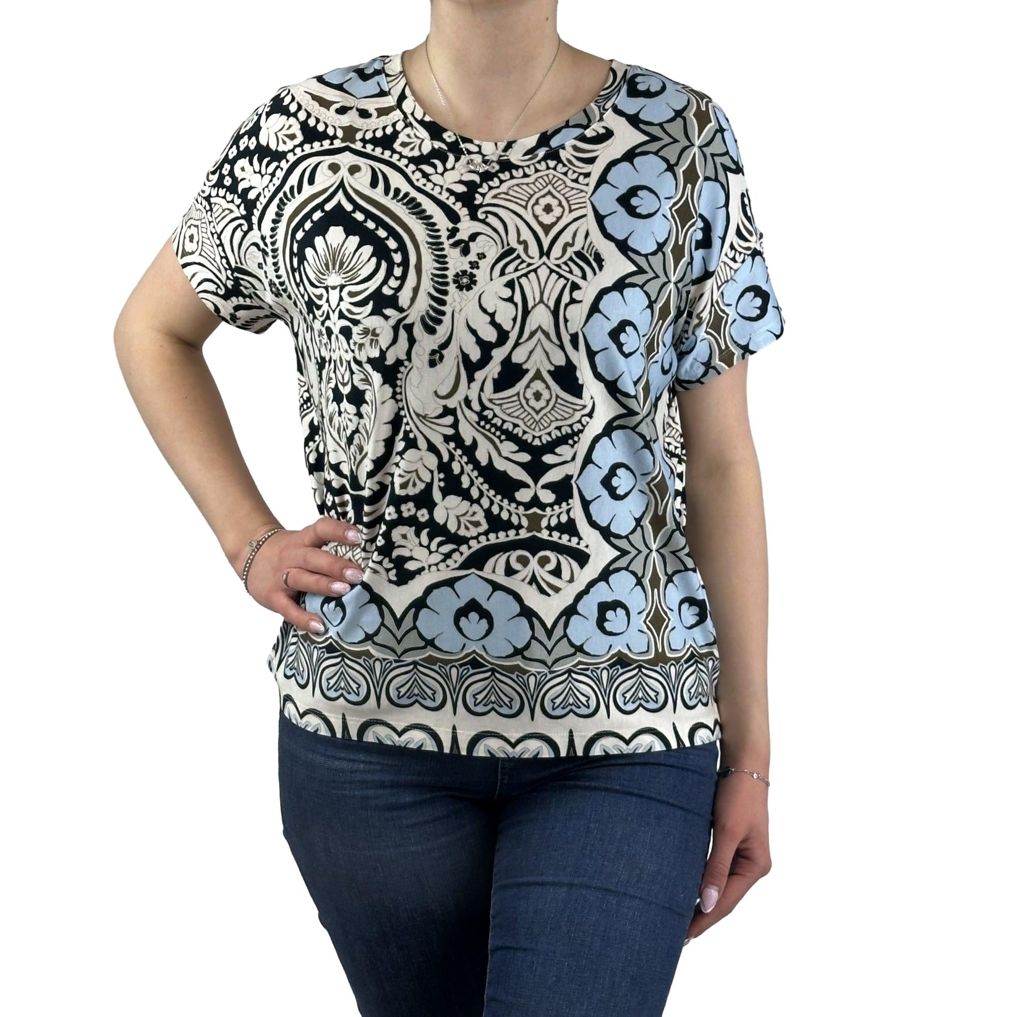 Shirt mit Allover Print. Mode von Monari. Seidel Moden Onlineshop