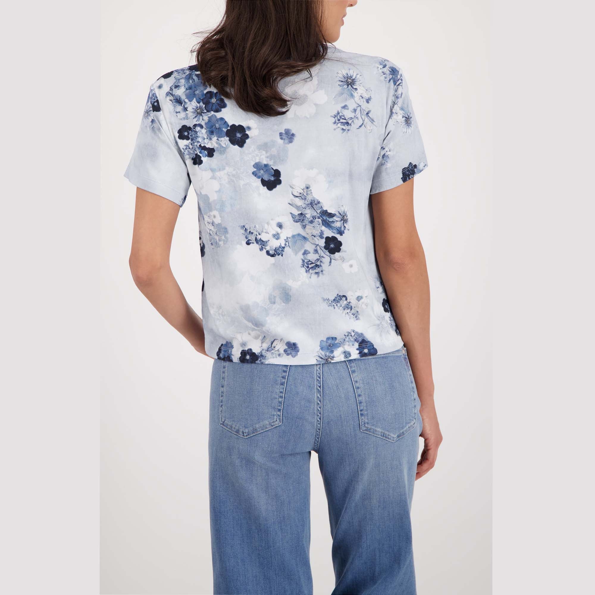 Shirt mit Blumenmuster - Mode von Monari