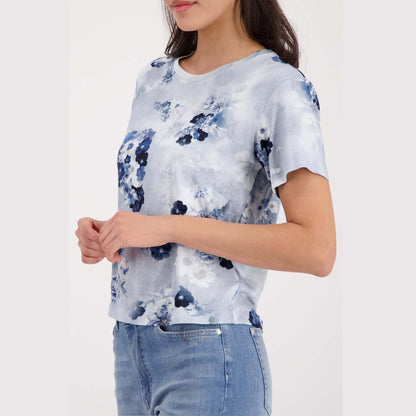 Shirt mit Blumenmuster - Mode von Monari