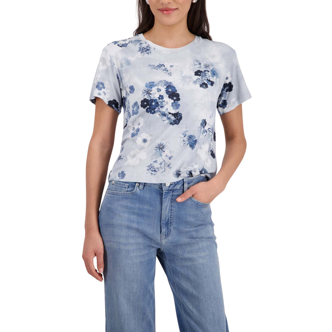 Shirt mit Blumenmuster - Mode von Monari