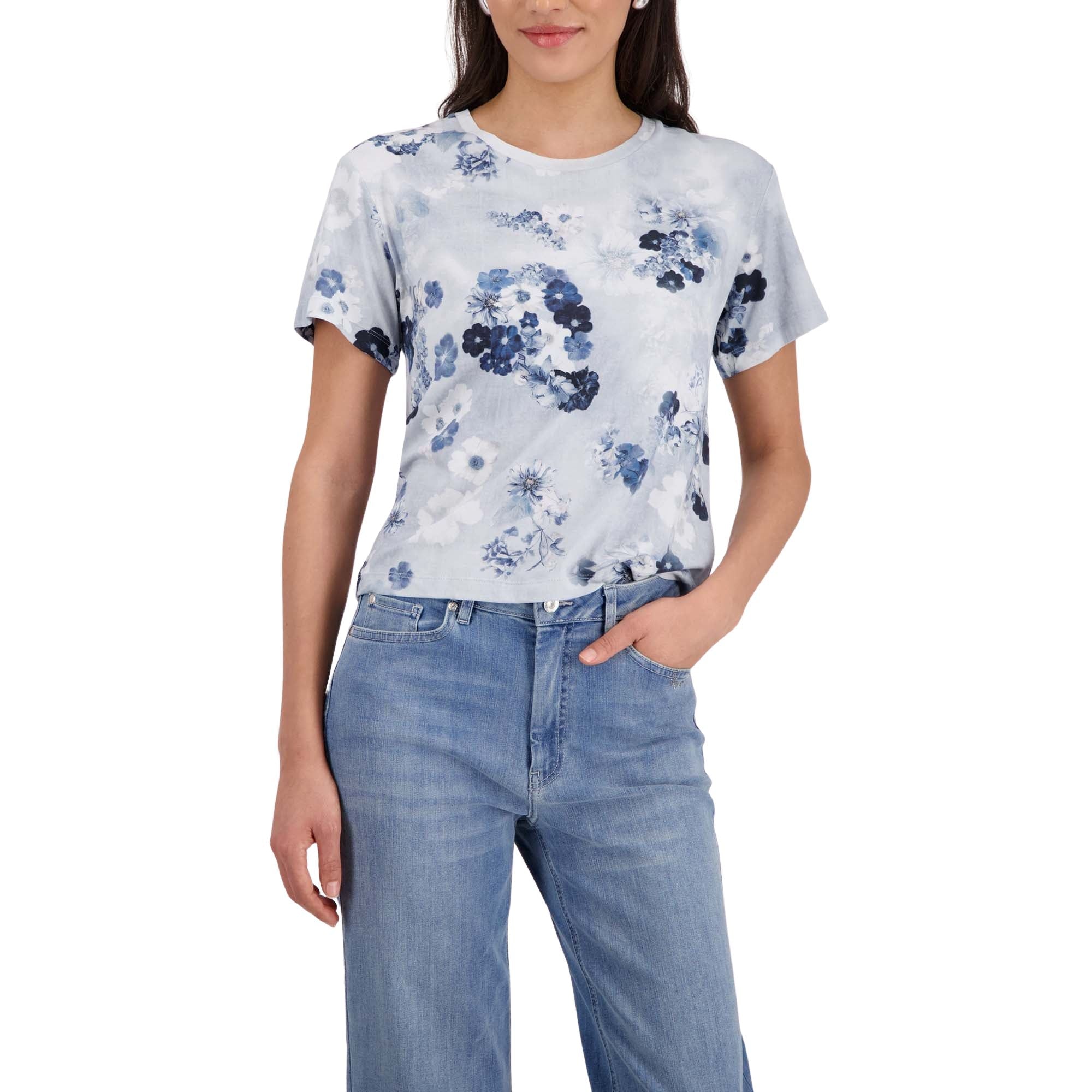 Shirt mit Blumenmuster - Mode von Monari