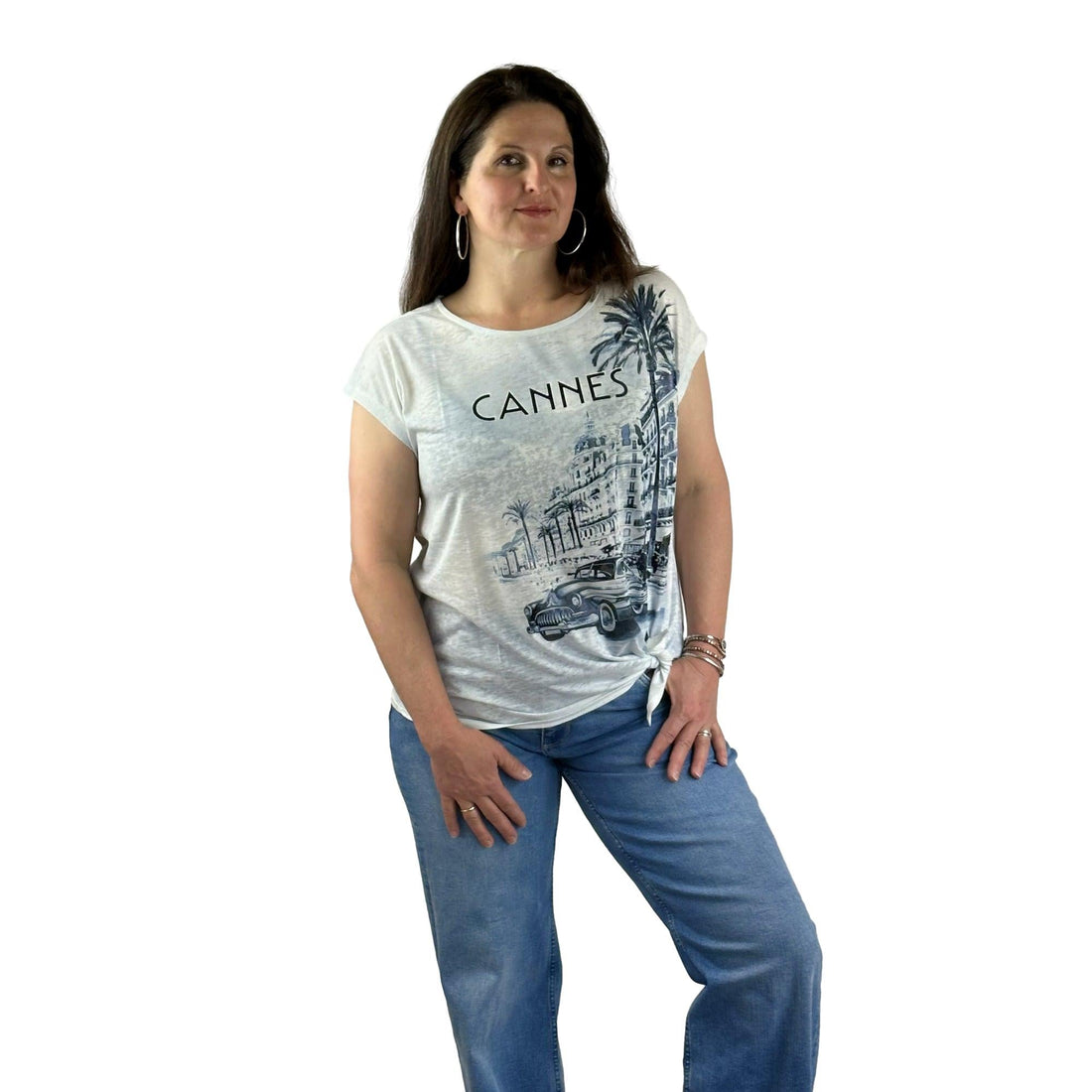 Shirt mit Knoten - Mode von Monari