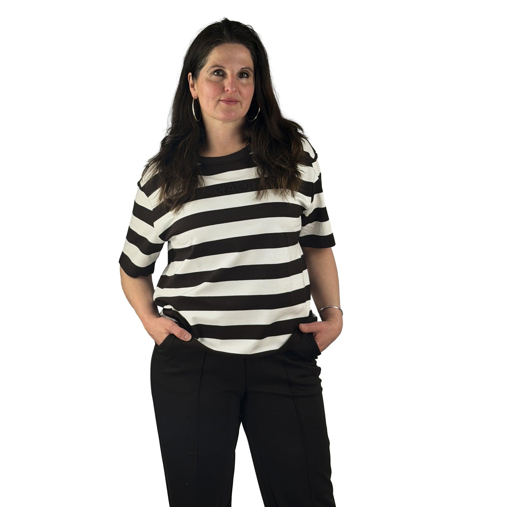 Shirt mit Streifen - Mode von Monari