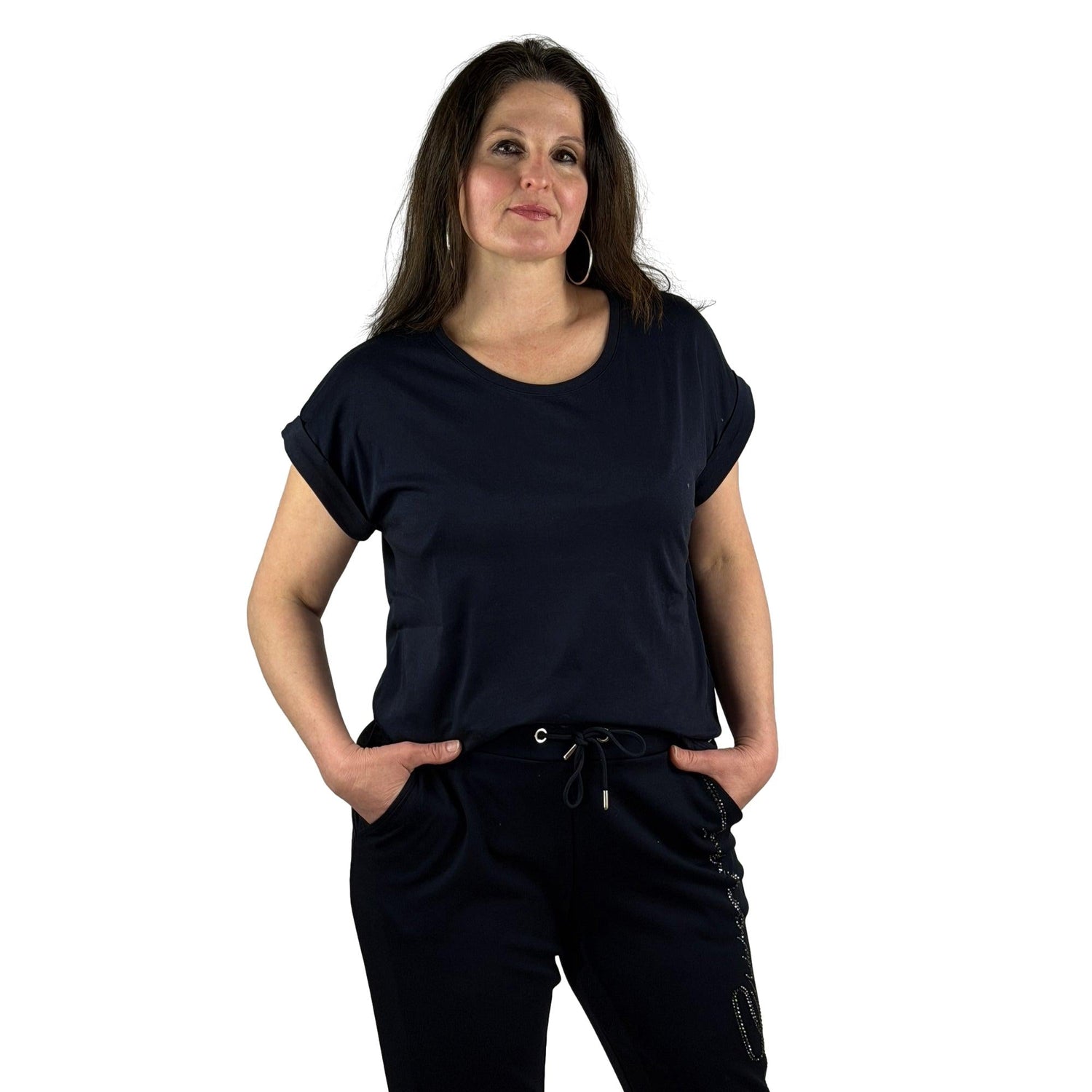 Shirt mit überschnittenen Schultern - Mode von Monari