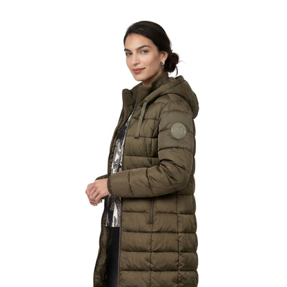 Steppmantel mit Lurex - Mode von Monari