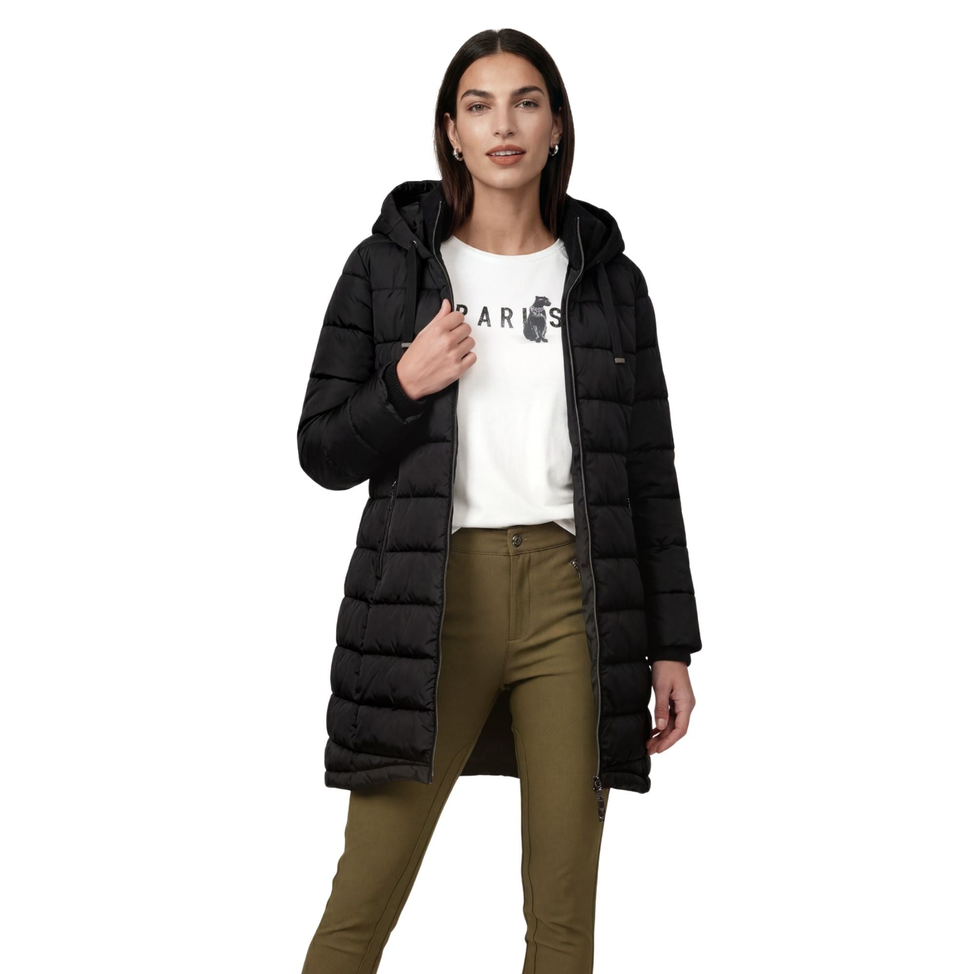 Steppmantel mit Lurex - Mode von Monari