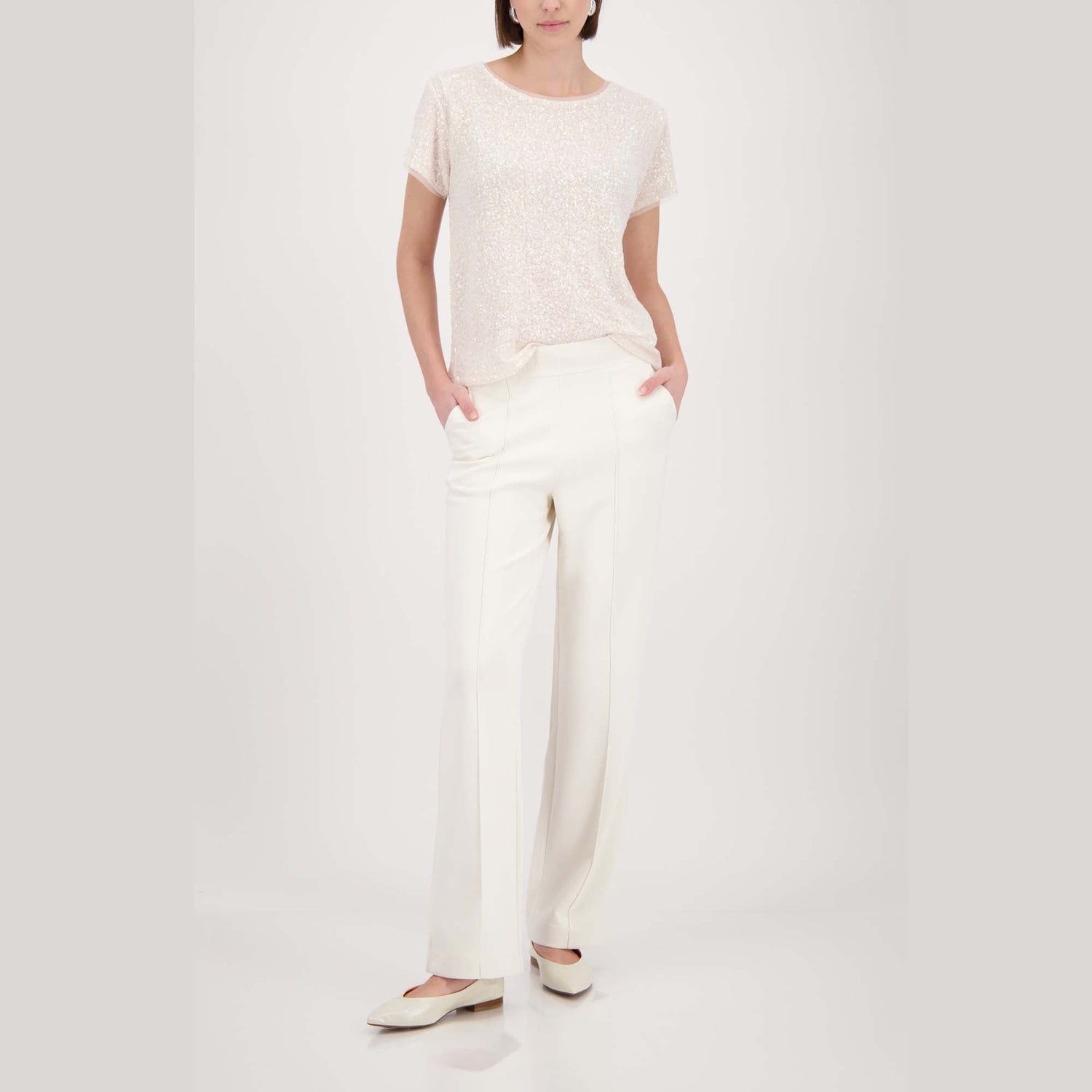Stoffhose mit Schlupfbund - Mode von Monari