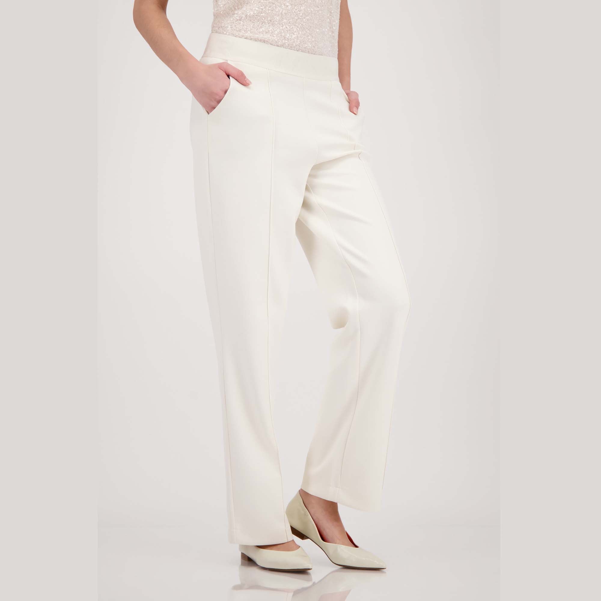 Stoffhose mit Schlupfbund - Mode von Monari