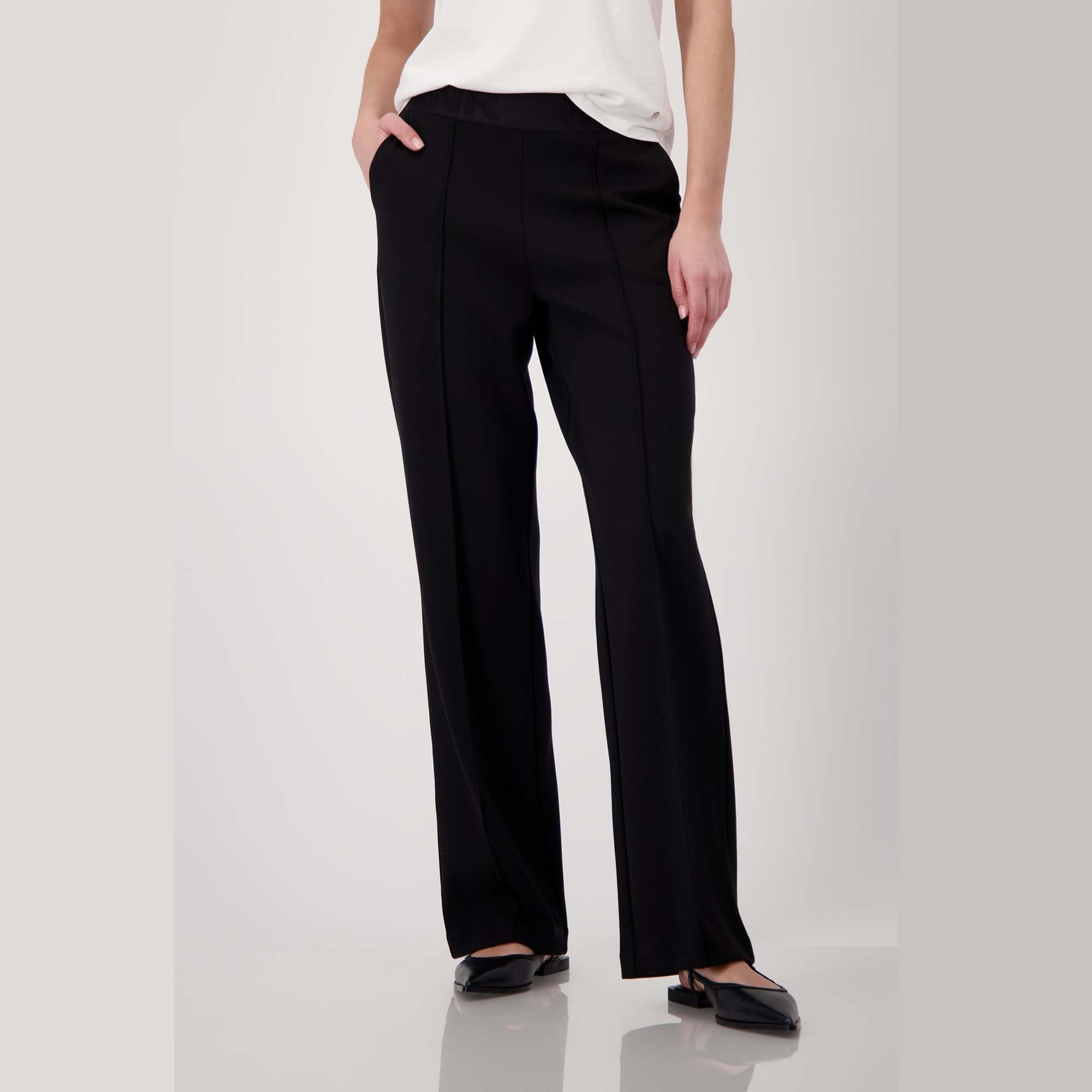 Stoffhose mit Schlupfbund - Mode von Monari