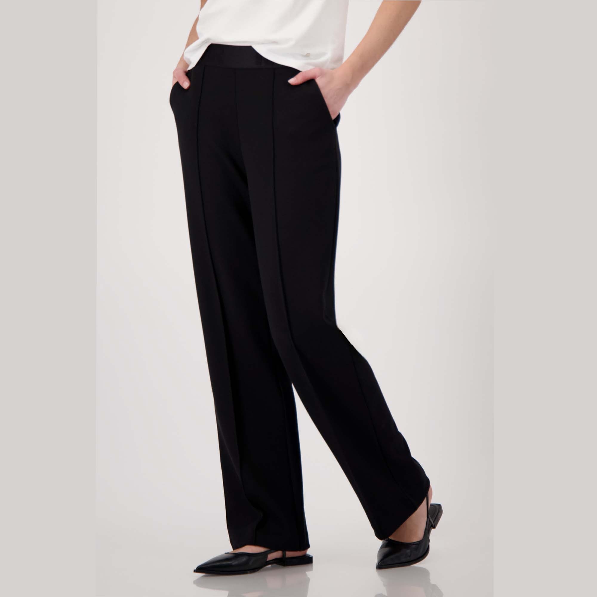 Stoffhose mit Schlupfbund - Mode von Monari