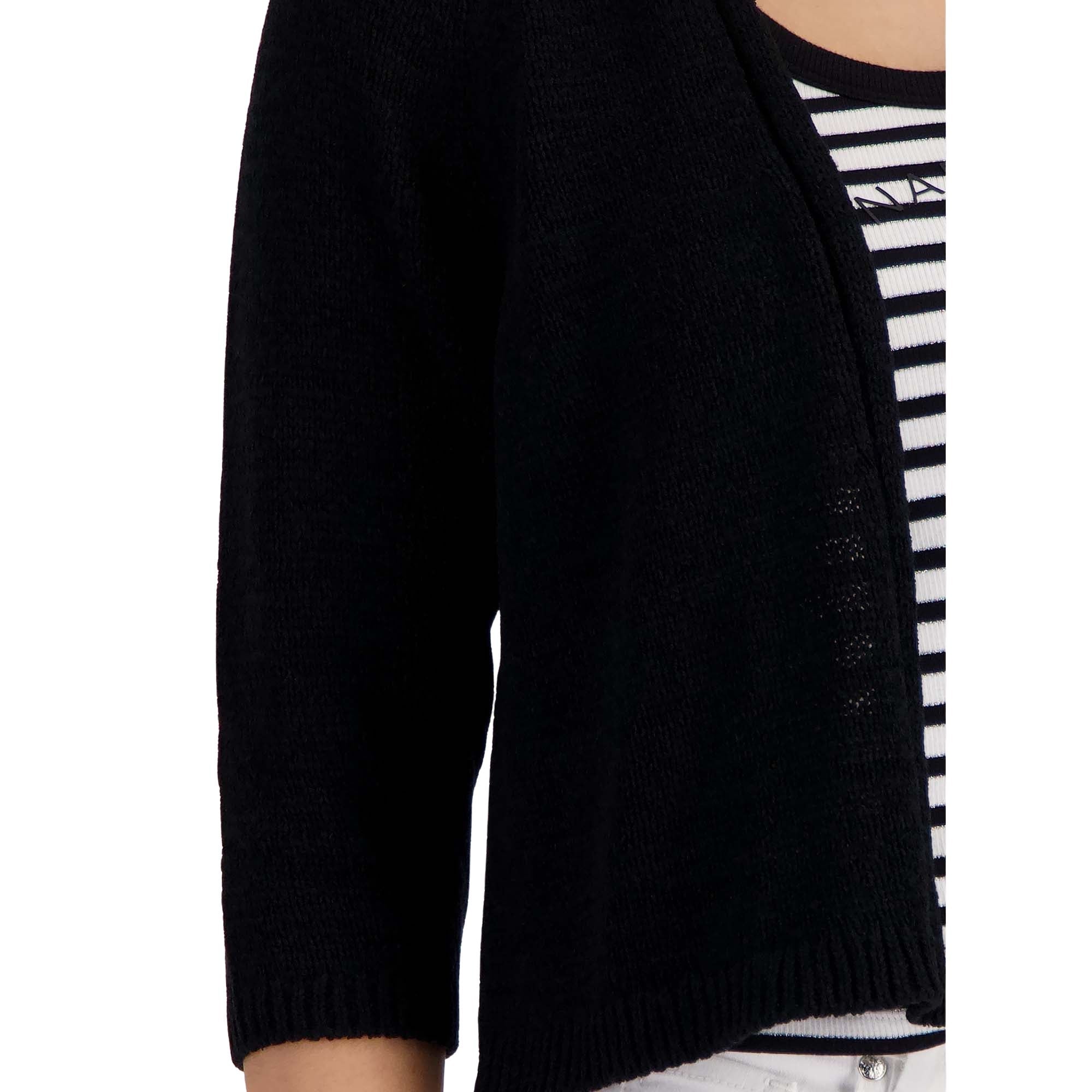 Strickjacke mit 3/4 Ärmeln - Mode von Monari