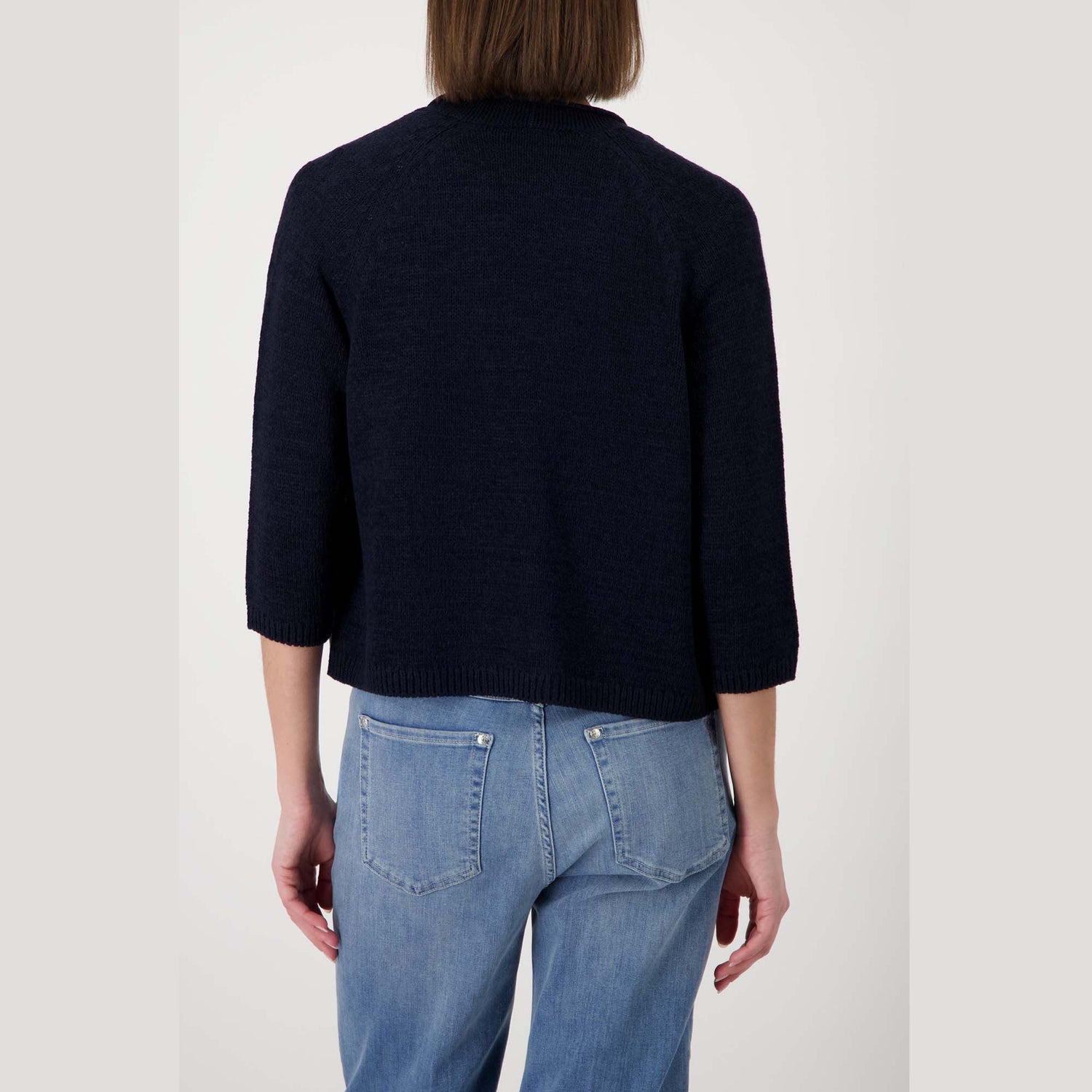 Strickjacke mit 3/4 Ärmeln - Mode von Monari
