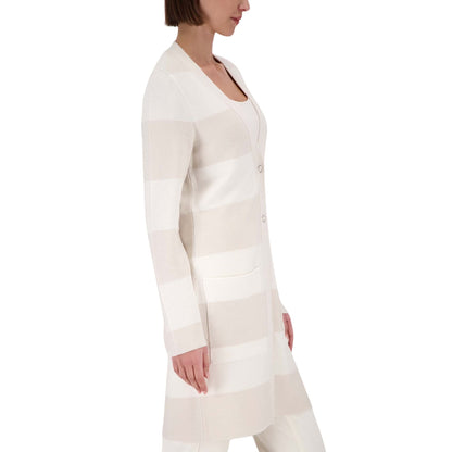 Strickjacke mit Blockstreifen - Mode von Monari