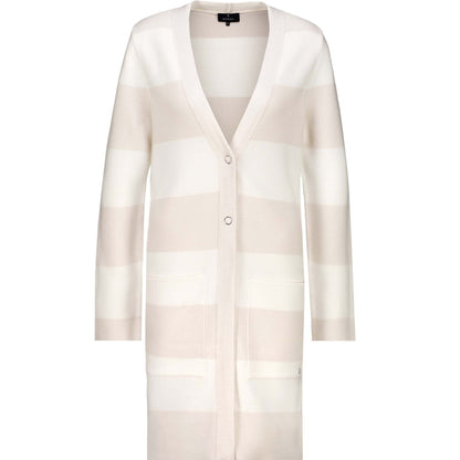 Strickjacke mit Blockstreifen - Mode von Monari