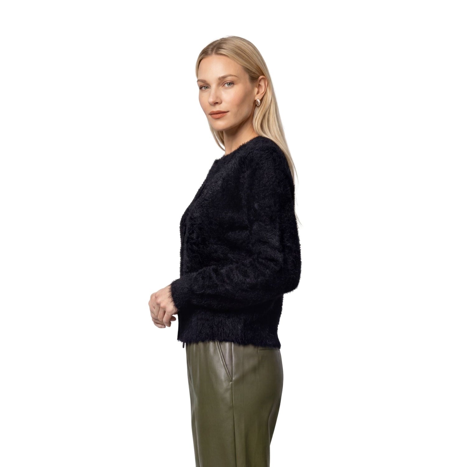 Strickjacke mit flauschiger Haptik - Mode von Monari