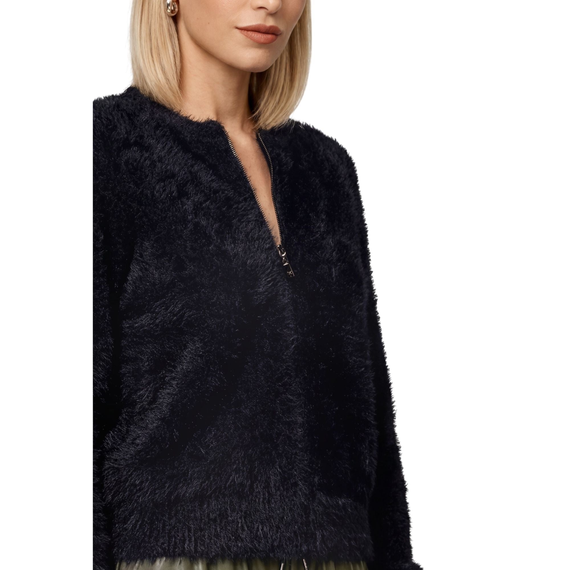 Strickjacke mit flauschiger Haptik - Mode von Monari