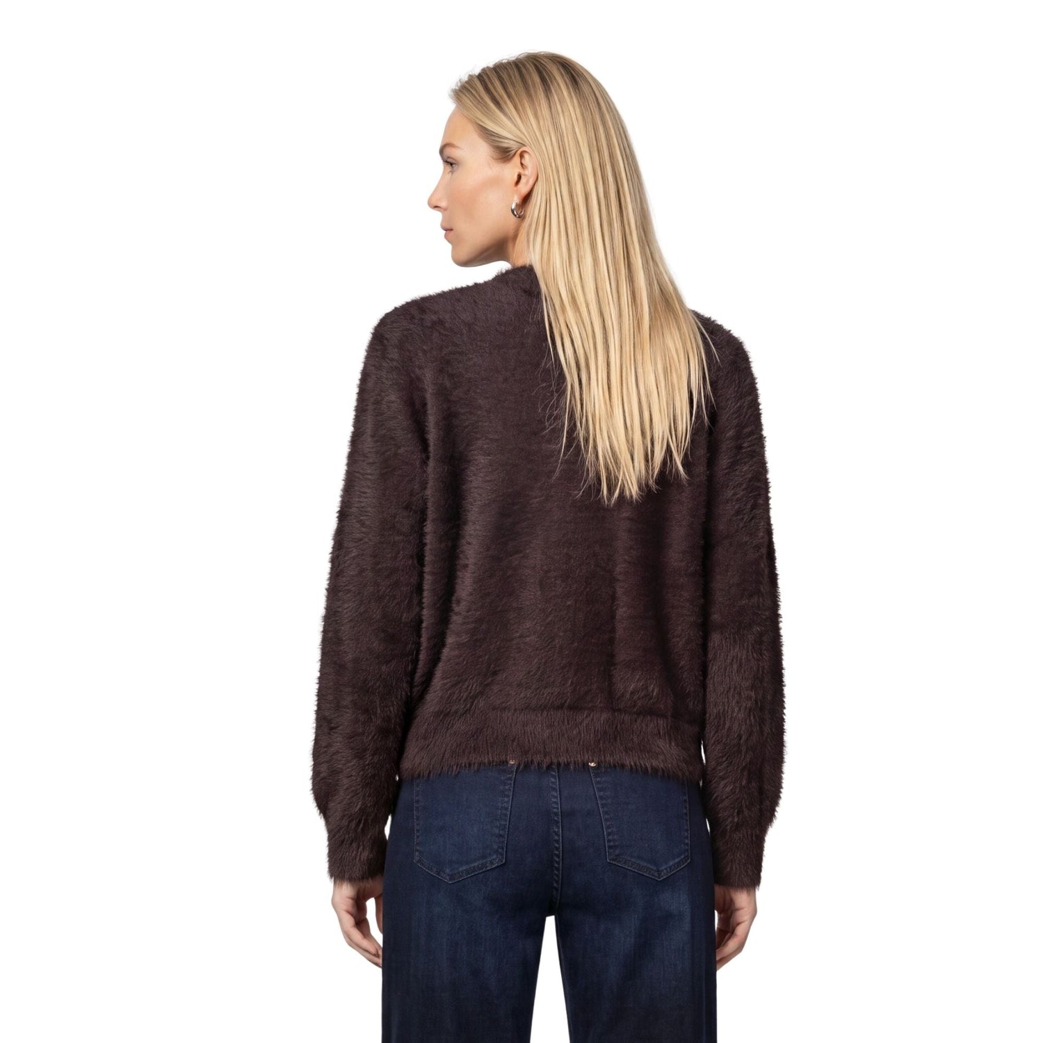 Strickjacke mit flauschiger Haptik - Mode von Monari