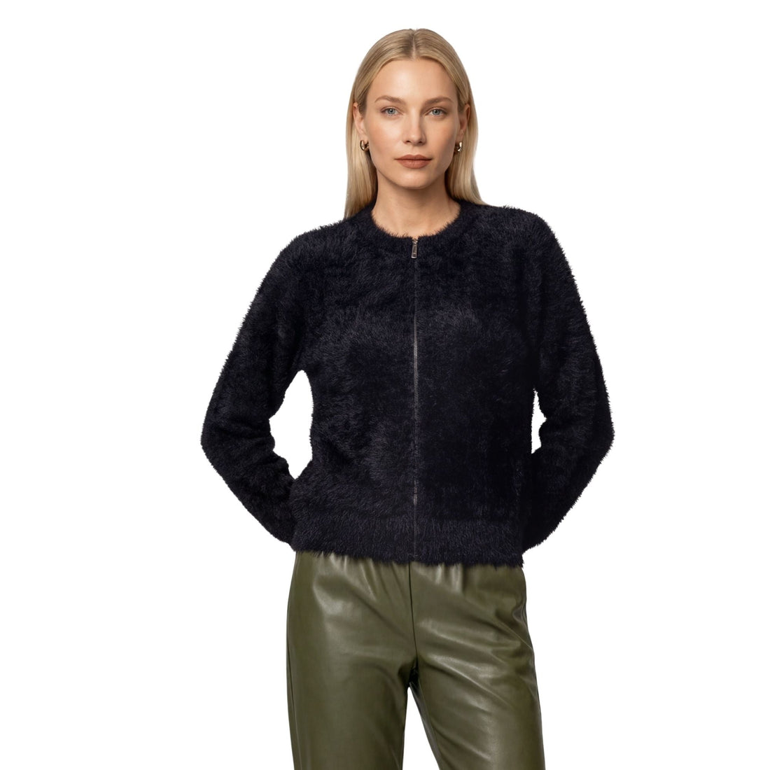 Strickjacke mit flauschiger Haptik - Mode von Monari