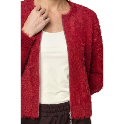 Strickjacke mit flauschiger Haptik - Mode von Monari