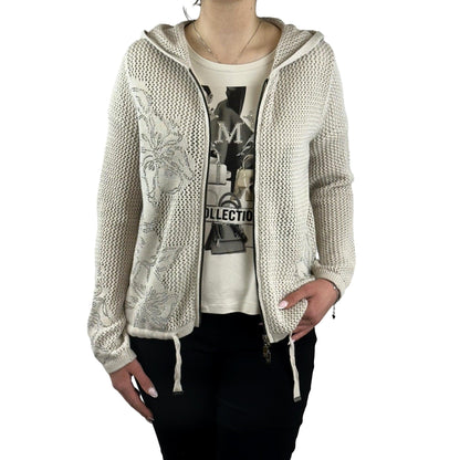 Strickjacke mit Strass. Mode von Monari. Seidel Moden Onlineshop