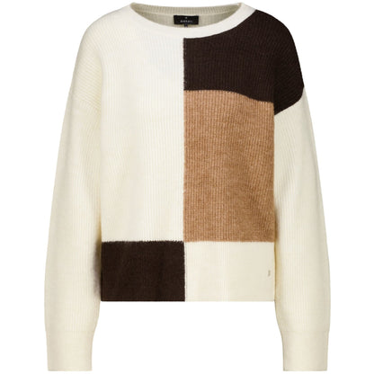 Strickpullover mit Colorblock - Mode von Monari