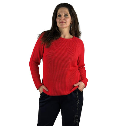 Strickpullover mit Raglan - Ärmel - Mode von Monari