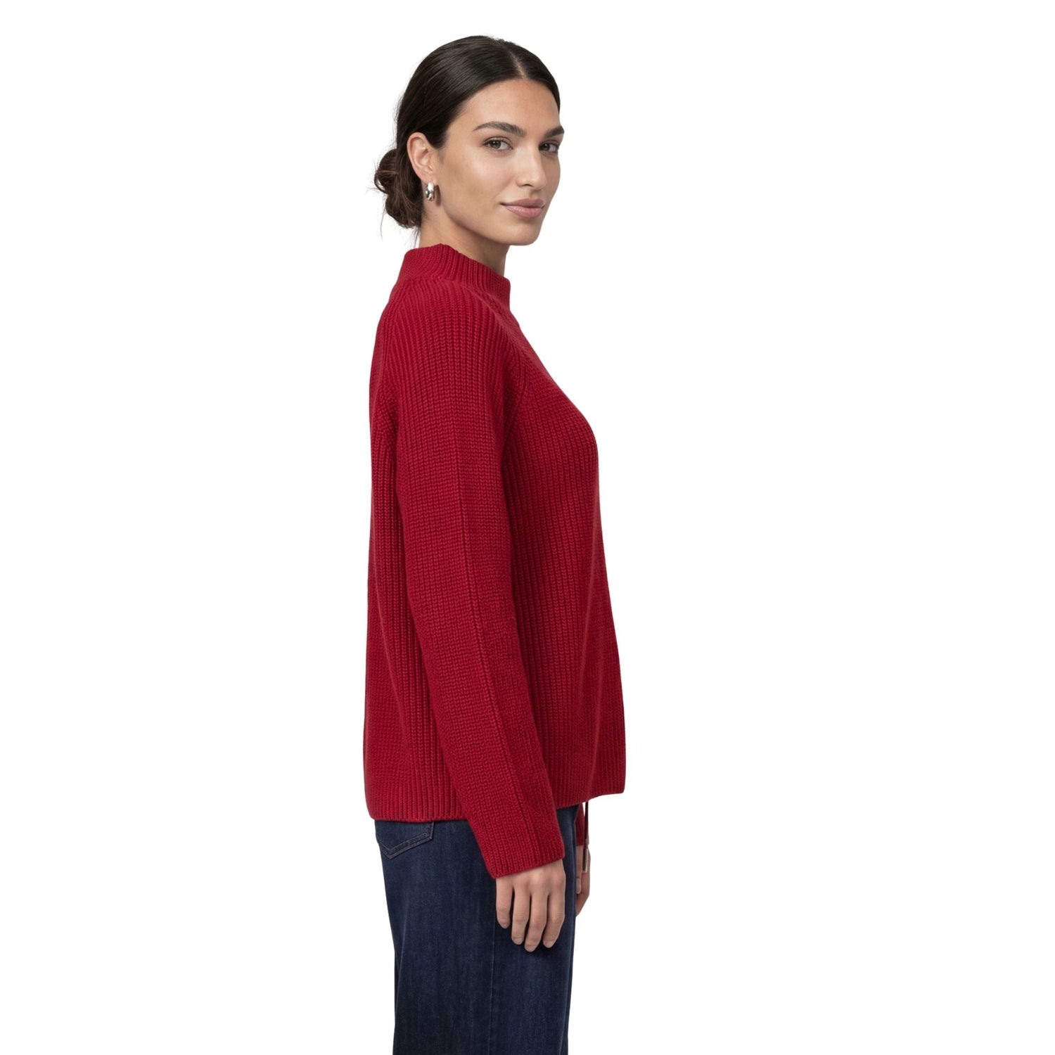 Strickpullover mit Stehkragen - Mode von Monari