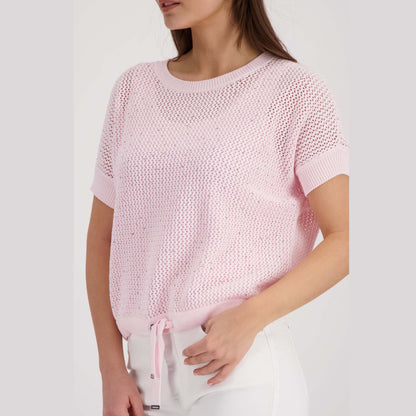 Strickpullover mit Strasssteinen - Mode von Monari