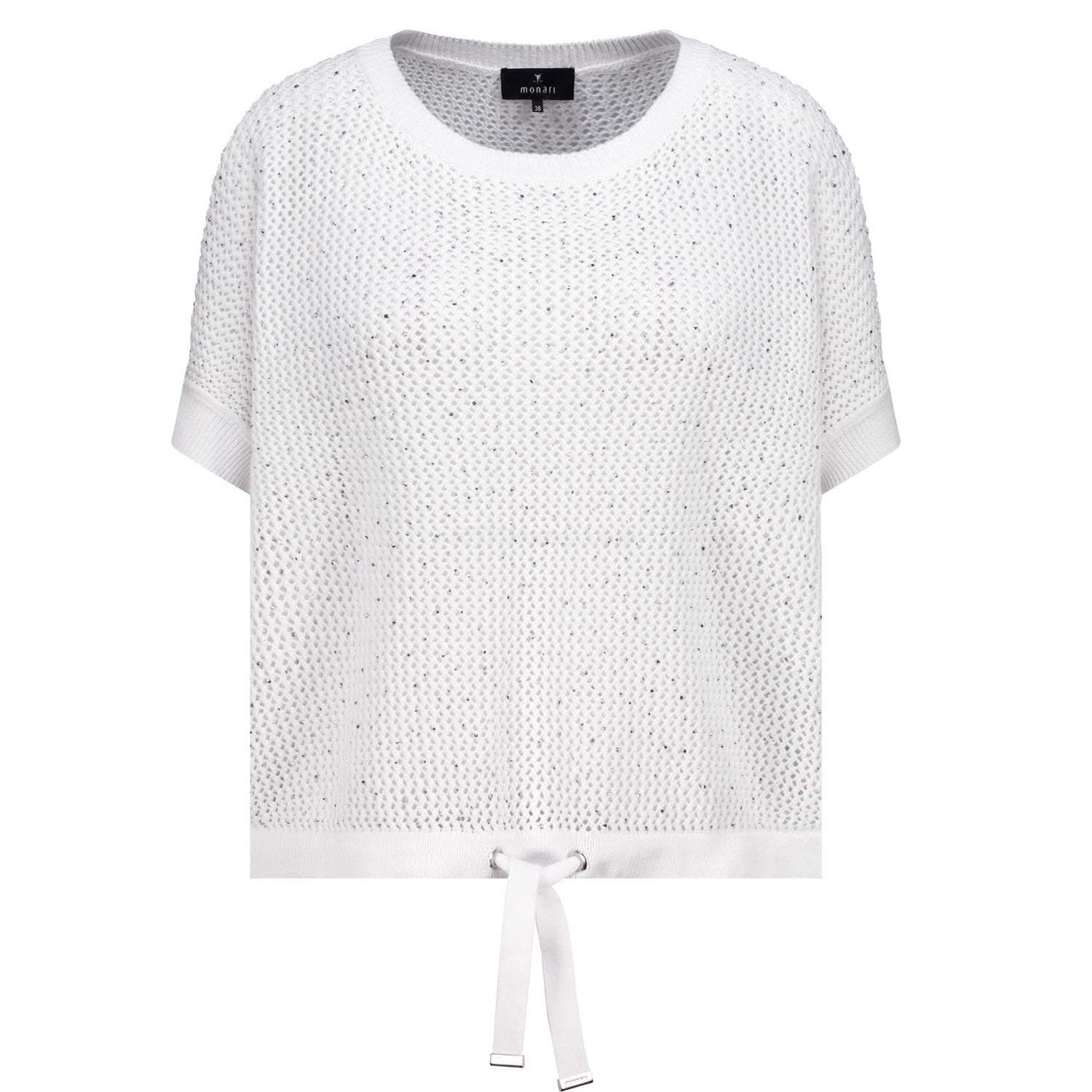 Strickpullover mit Strasssteinen - Mode von Monari