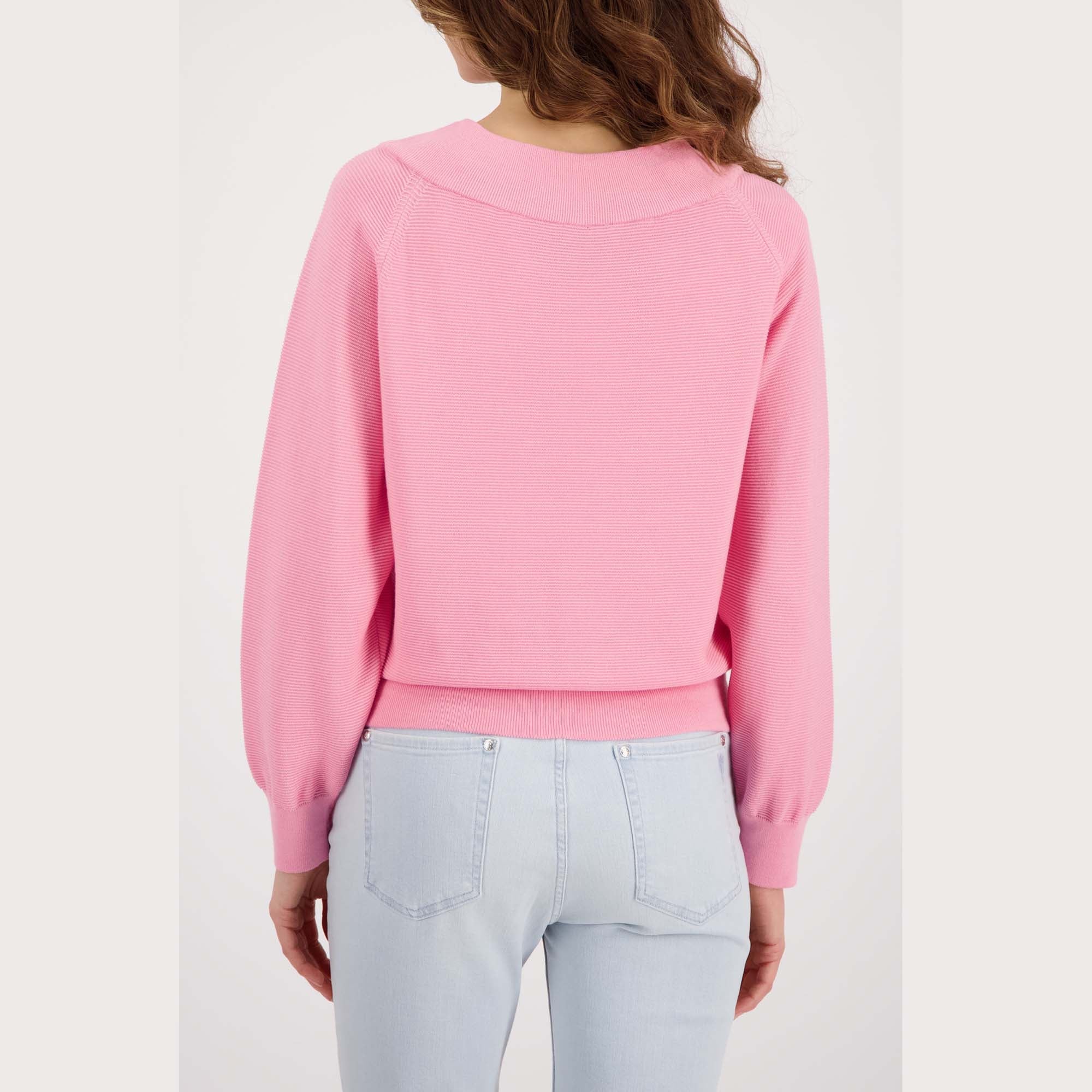 Strickpullover mit U - Boot Ausschnitt - Mode von Monari