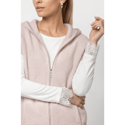 Strickweste mit durchgehendem Reißverschluss - Mode von Monari