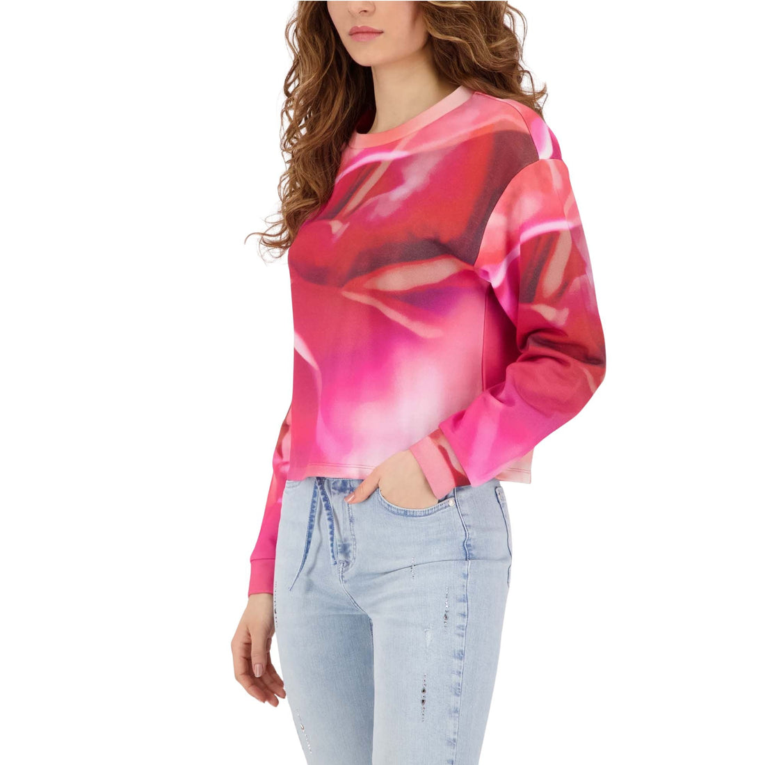 Sweatshirt mit Allover-Print - Mode von Monari