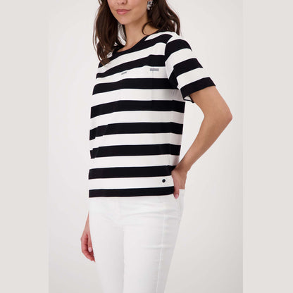 Sweatshirt mit Brusttasche - Mode von Monari