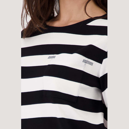 Sweatshirt mit Brusttasche - Mode von Monari