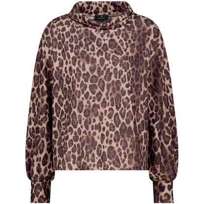Sweatshirt mit Leomuster - Mode von Monari
