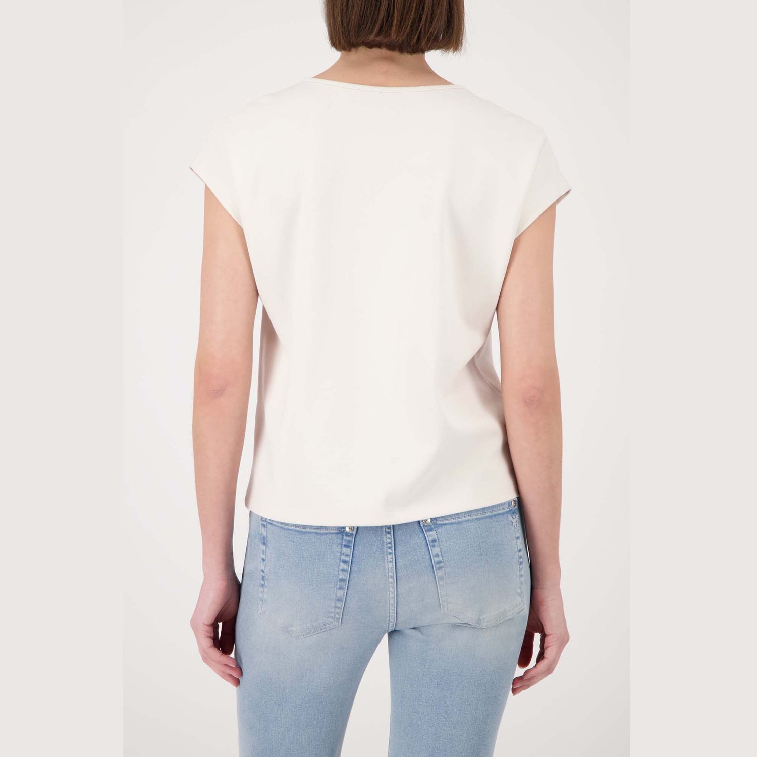 Sweatshirt mit Schmuckkragen - Mode von Monari