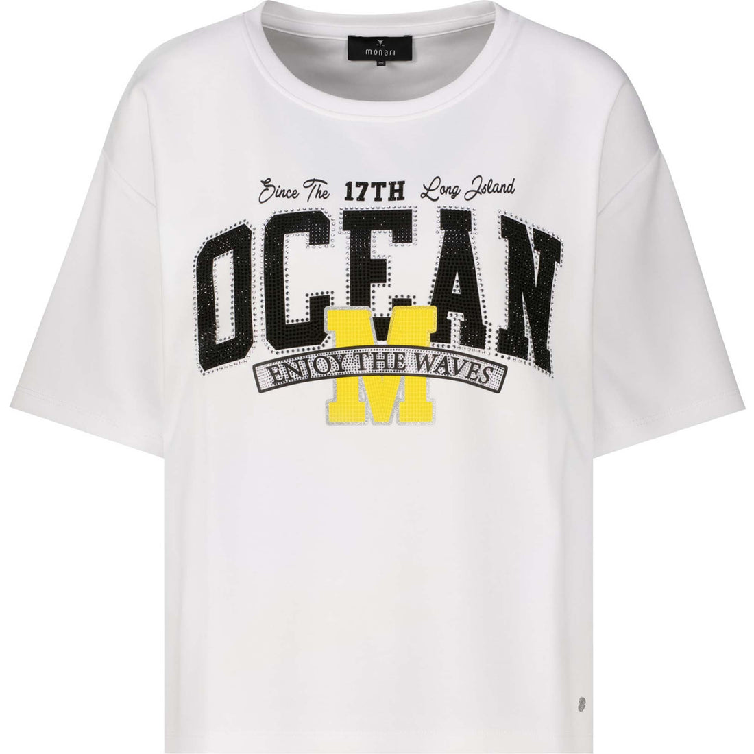 Sweatshirt mit Schmuckschrift - Mode von Monari